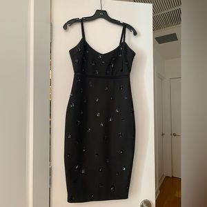 Elizabeth And James LBD  Cocktail/Party Dress With Sequin Embellishment